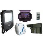 Floodlight Long Range Driveway PIR Alarm with Outdoor & Indoor Receiver