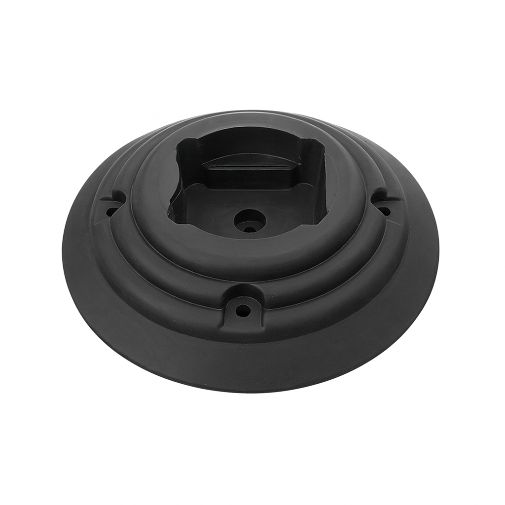 Heavy-Duty Flexible Self-Righting Traffic Post with Base – Off-Highway Safety Delineator