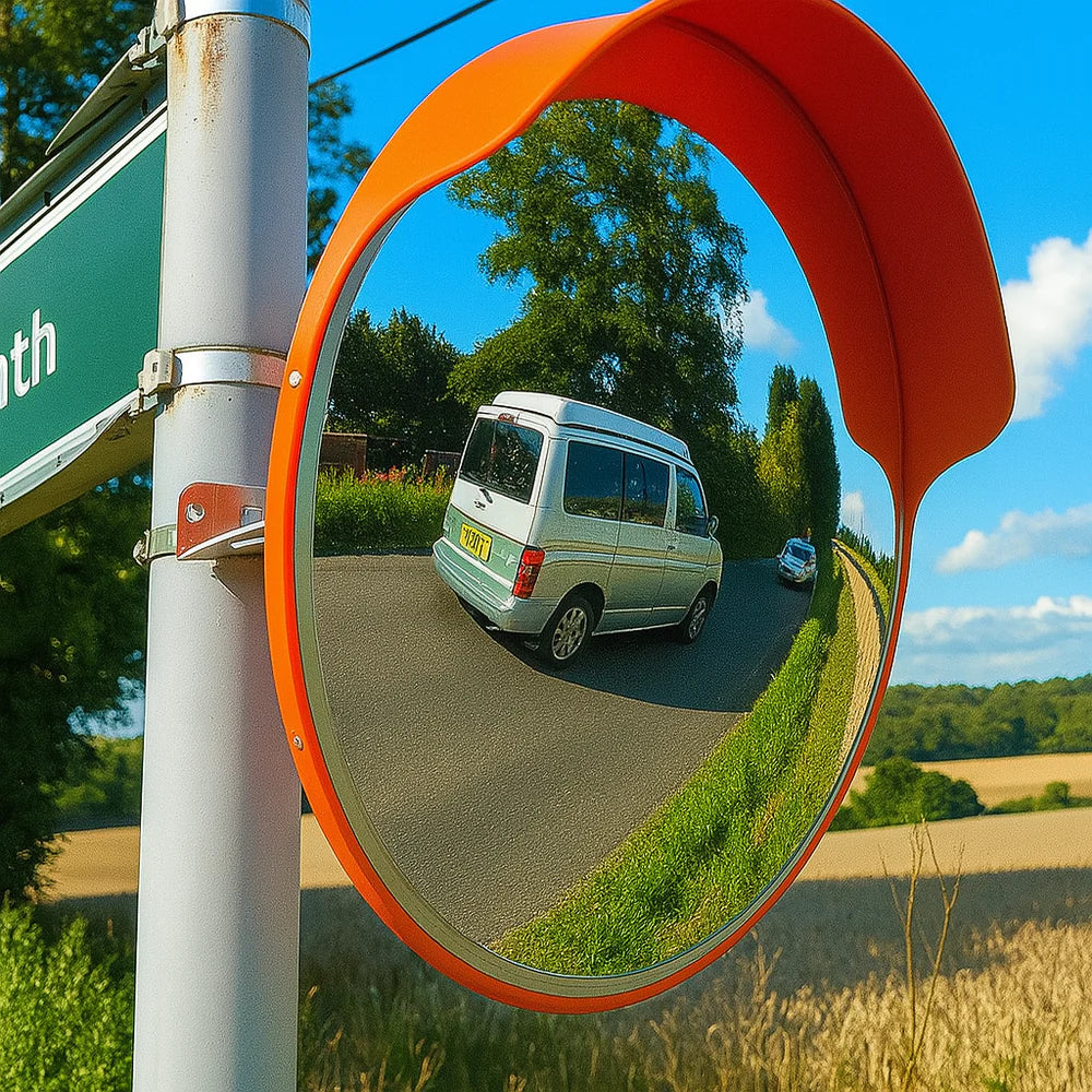 Blind Spot Outdoor Convex Traffic Mirror – Reliable Safety & Security Solution