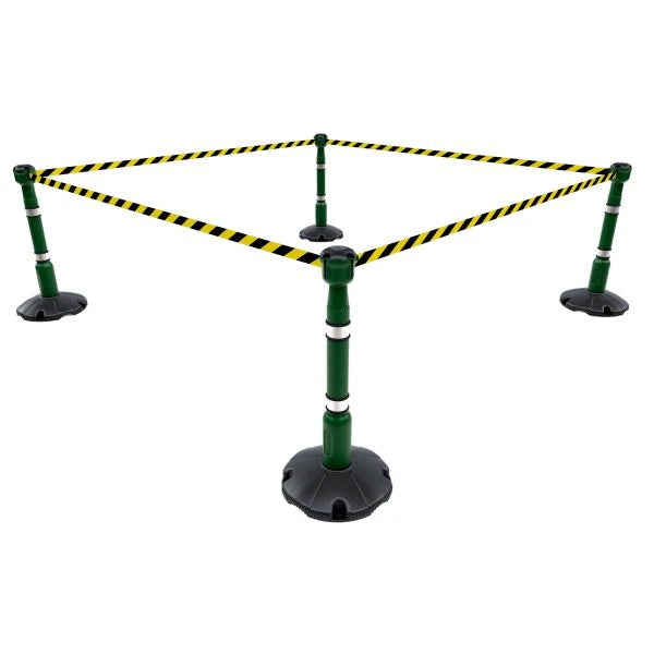 36m Premium Retractable Safety Barrier Kit (KIT05) – Professional Indoor & Outdoor Crowd Control