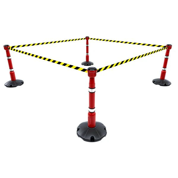 36m Premium Retractable Safety Barrier Kit (KIT05) – Professional Indoor & Outdoor Crowd Control