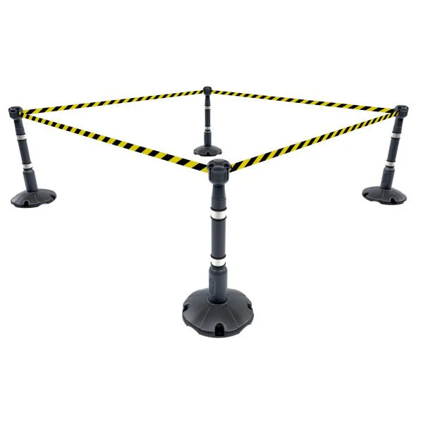 36m Premium Retractable Safety Barrier Kit (KIT05) – Professional Indoor & Outdoor Crowd Control