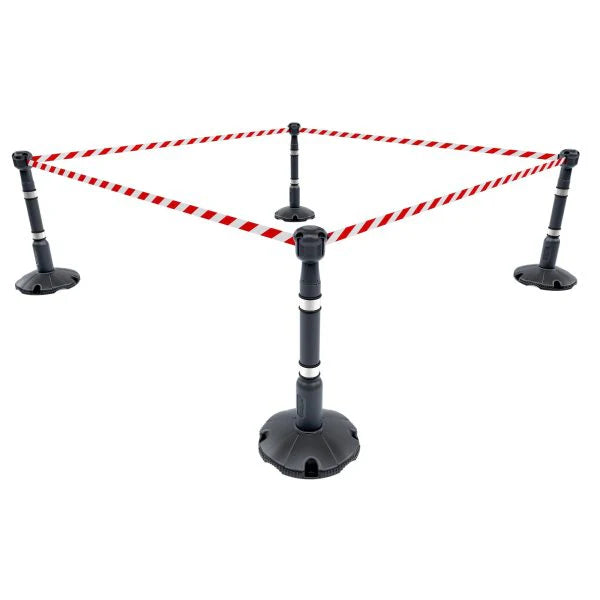 36m Premium Retractable Safety Barrier Kit (KIT05) – Professional Indoor & Outdoor Crowd Control