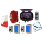 Two-Entrance Wireless Commercial Doorbell Kit