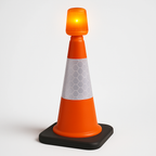 LED Traffic Cone Safety Lamp – High-Visibility, Durable & Auto-Activated