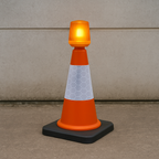 LED Traffic Cone Safety Lamp – High-Visibility, Durable & Auto-Activated