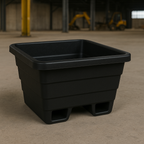 250L Heavy-Duty Twin-Skin Mortar Tub – Forklift Compatible | Ultra-Strong & Rigid Design