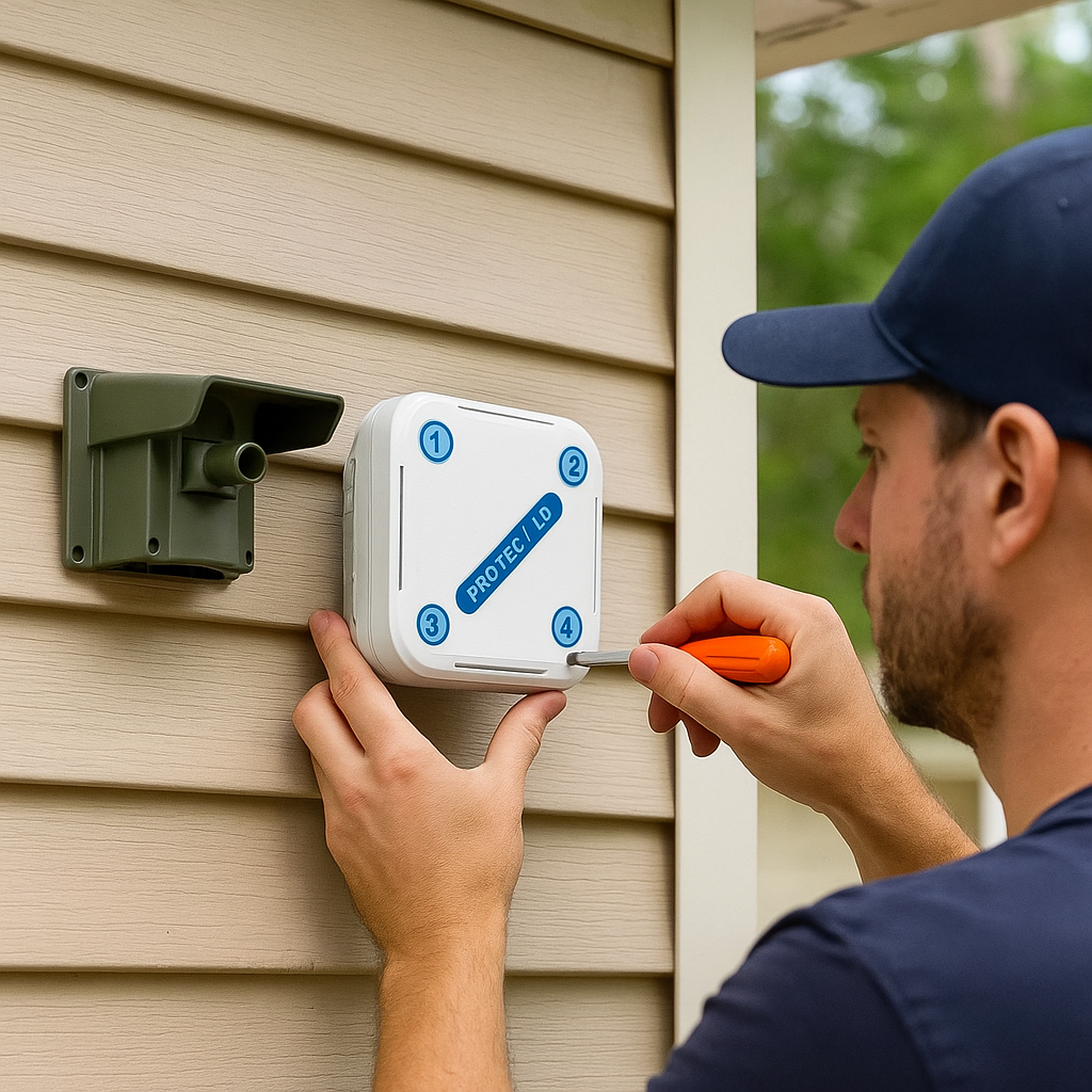 Protect 800 Long-Range Wireless Driveway Alert Monster Kit