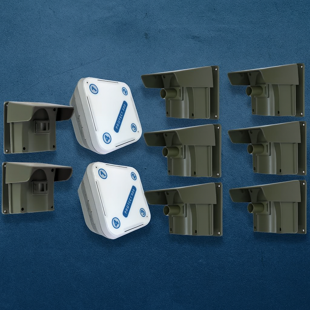 Protect 800 Long-Range Wireless Driveway Alert Monster Kit