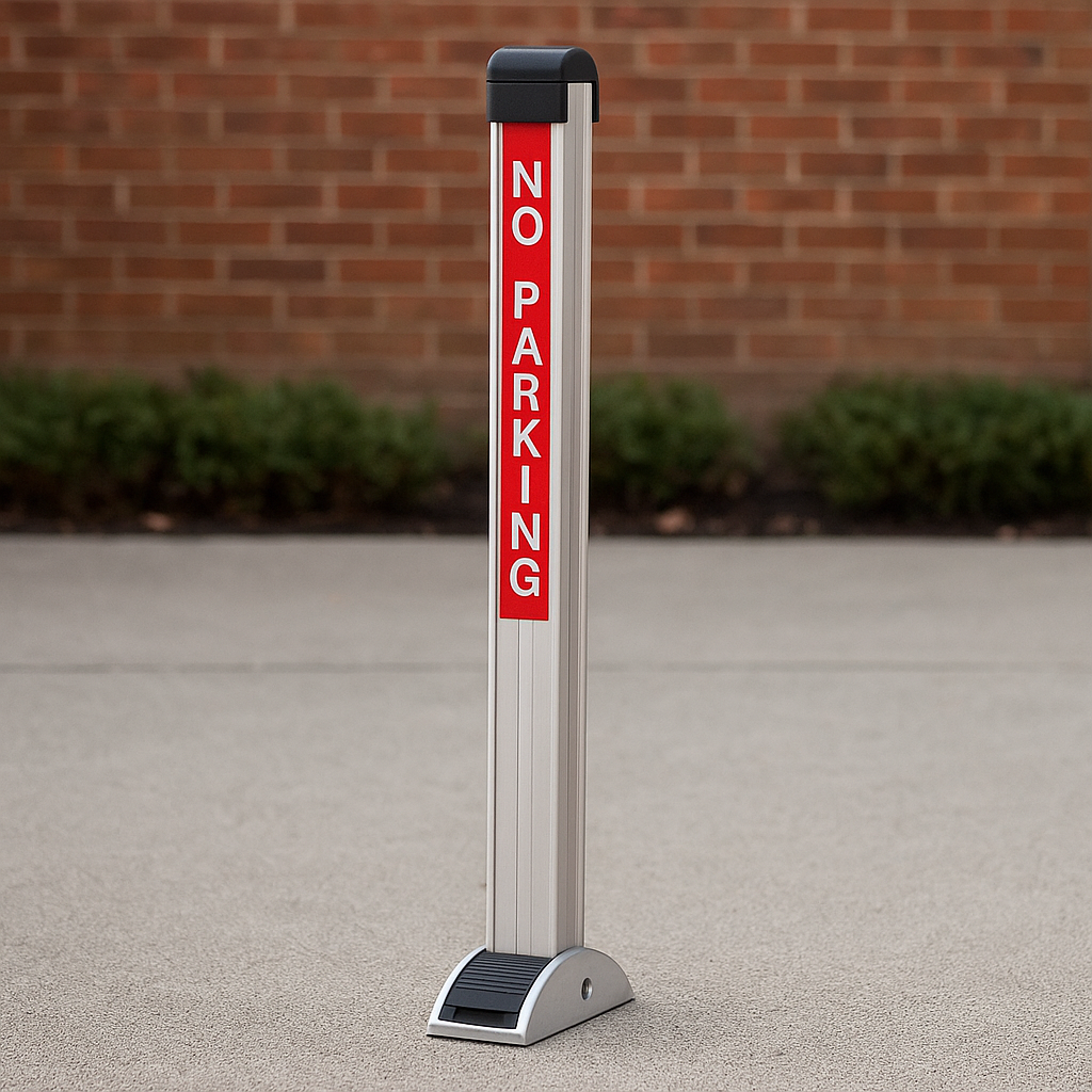 Semi-Automatic Folding Parking Post