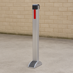 Semi-Automatic Folding Parking Post