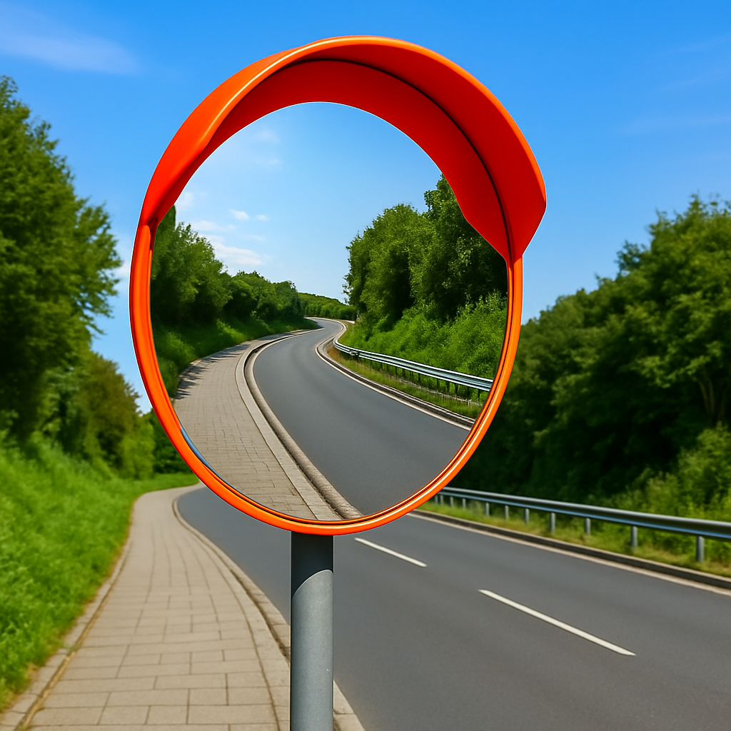 Blind Spot Outdoor Convex Traffic Mirror – Reliable Safety & Security Solution