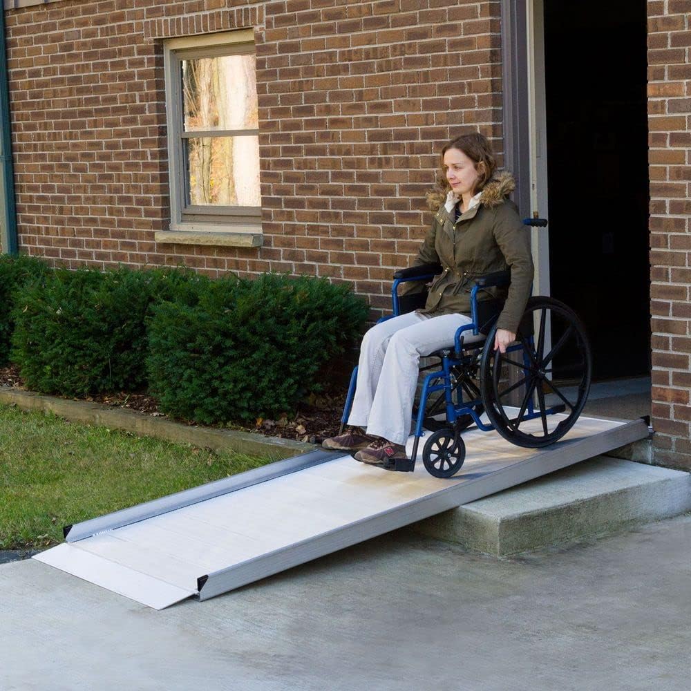 Portable Wheelchair Ramp – Adjustable Lengths 3ft to 12ft