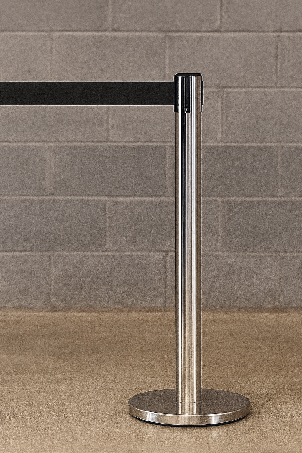 Premium Retractable Belt Barrier Post – 3.4m & 3.9m | Long-Range Queue Management Solution for Retail, Events & Industrial Use