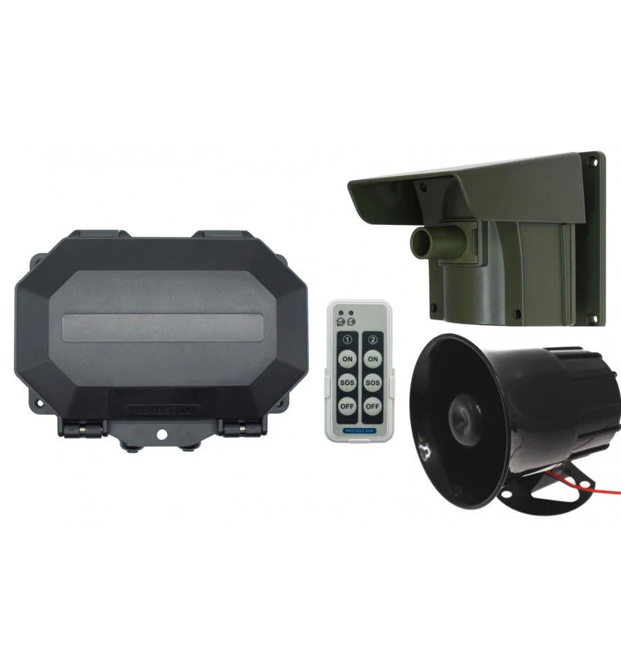 Long Range Driveway PIR Alarm with Outdoor Receiver & 118 dB Siren