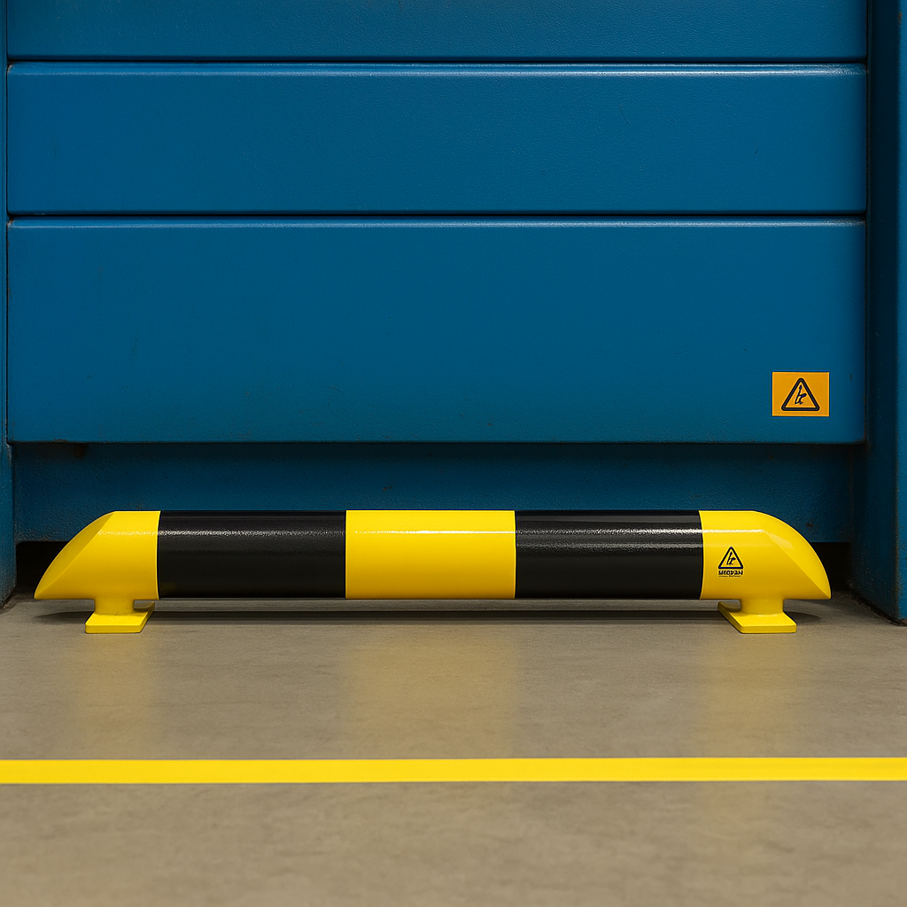 Heavy-Duty Low-Level Protection Rail – High-Visibility Safety Barrier for Pedestrians & Assets