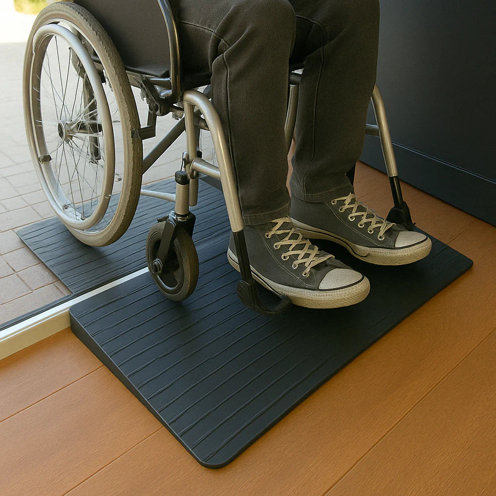 Rubber Kerb Ramp – Supports Up to 100mm Height & 1000kg Load