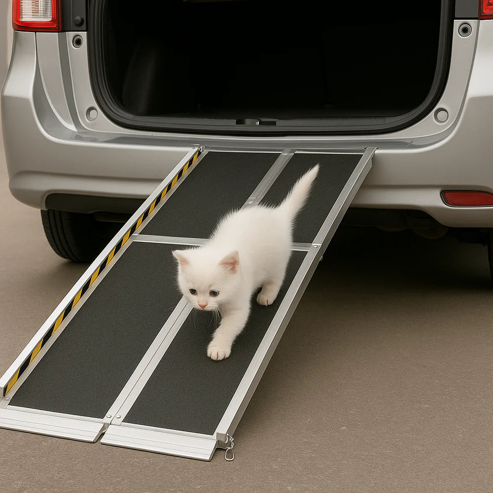 Premium Multi-Fold Dog Ramp (4ft – 8ft) – Safe and Easy Access for Your Pet