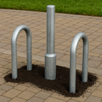 Heavy-Duty Lamp Post Protector – Anti-Collision Barrier for Columns, Poles & Charging Stations