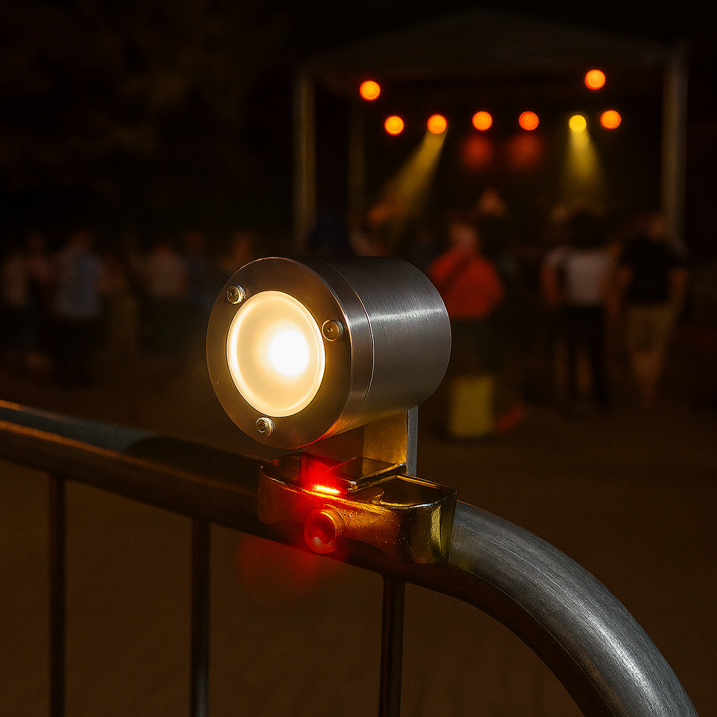 Battery Powered Fence Light – Ultra-Bright, Secure & Automatic Dusk-to-Dawn Operation