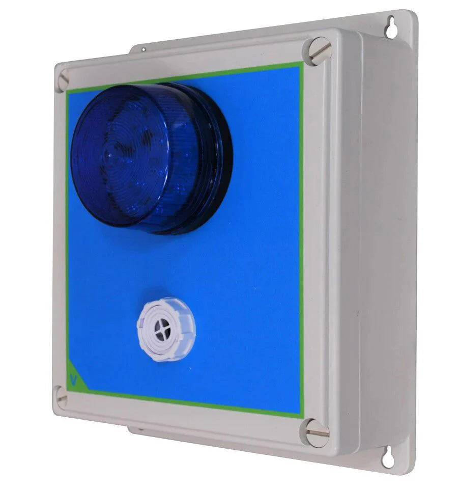 Protect 800 Long-Range Wireless Driveway Alarm – Outdoor Siren & Flashing LED Receiver