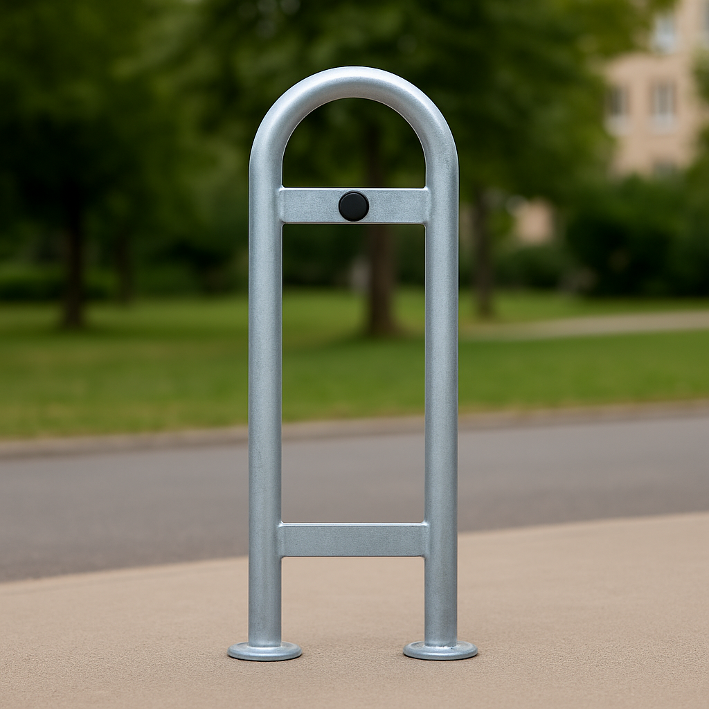 Slimline 48mm Door Guard – Compact Steel Barrier for Reliable Impact Protection