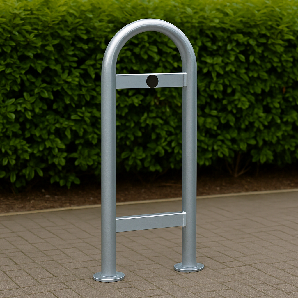 Slimline 48mm Door Guard – Compact Steel Barrier for Reliable Impact Protection
