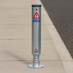 ImpactFlex Fixed Sprung Boundary Post | Flexible Rebound Bollard for Safer Traffic Management