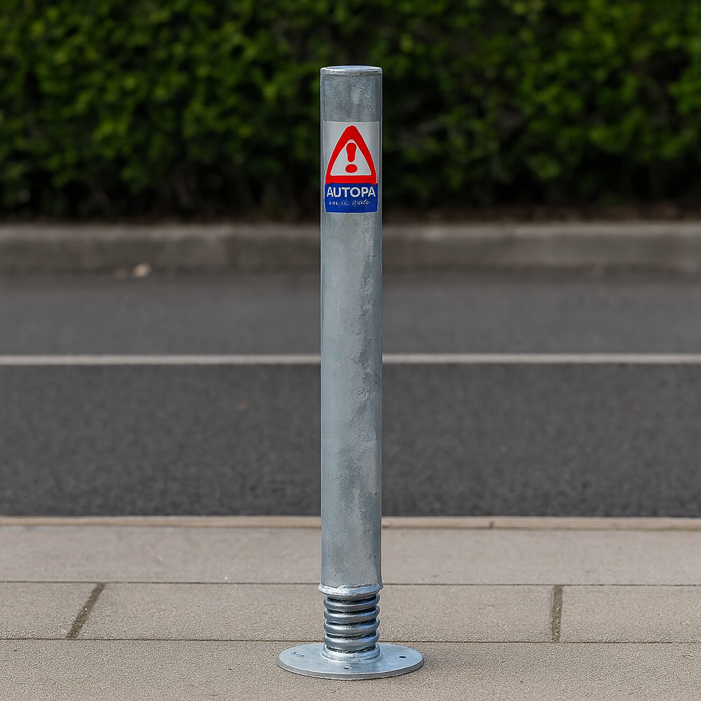 ImpactFlex Fixed Sprung Boundary Post | Flexible Rebound Bollard for Safer Traffic Management