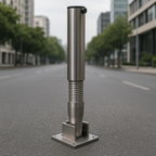 Stainless Steel Bendy Flexible Fold-Down Parking Post