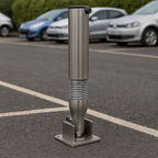 Stainless Steel Bendy Flexible Fold-Down Parking Post