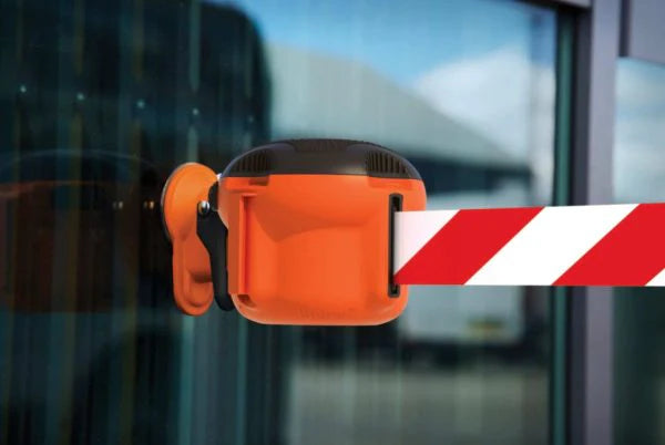 Suction Pad Holder & Receiver – Secure Mount for Barrier Units, Recycle Bins & Safety Dispensers (Glass & Gloss Surfaces)