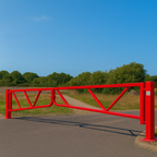 Heavy-Duty Double Swing Security Gate – Manual | 6m–14m Span | Galvanised or Powder-Coated Finish
