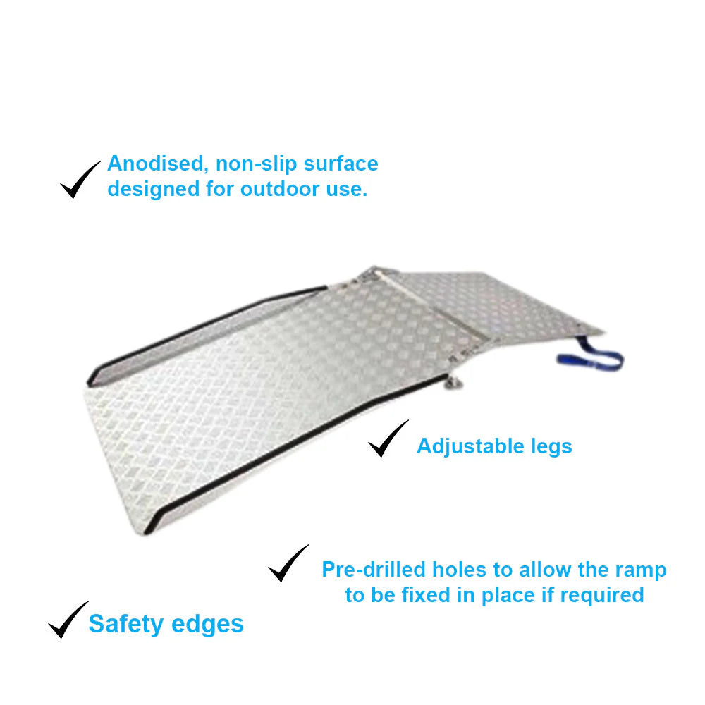 Adjustable Threshold Bridge Ramp – Smooth Access Over Uneven Surfaces
