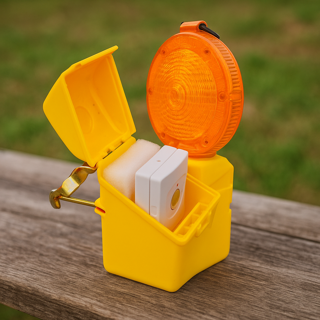 Wireless Non-GSM PIR Scaffold Light (for GSM Model Integration)