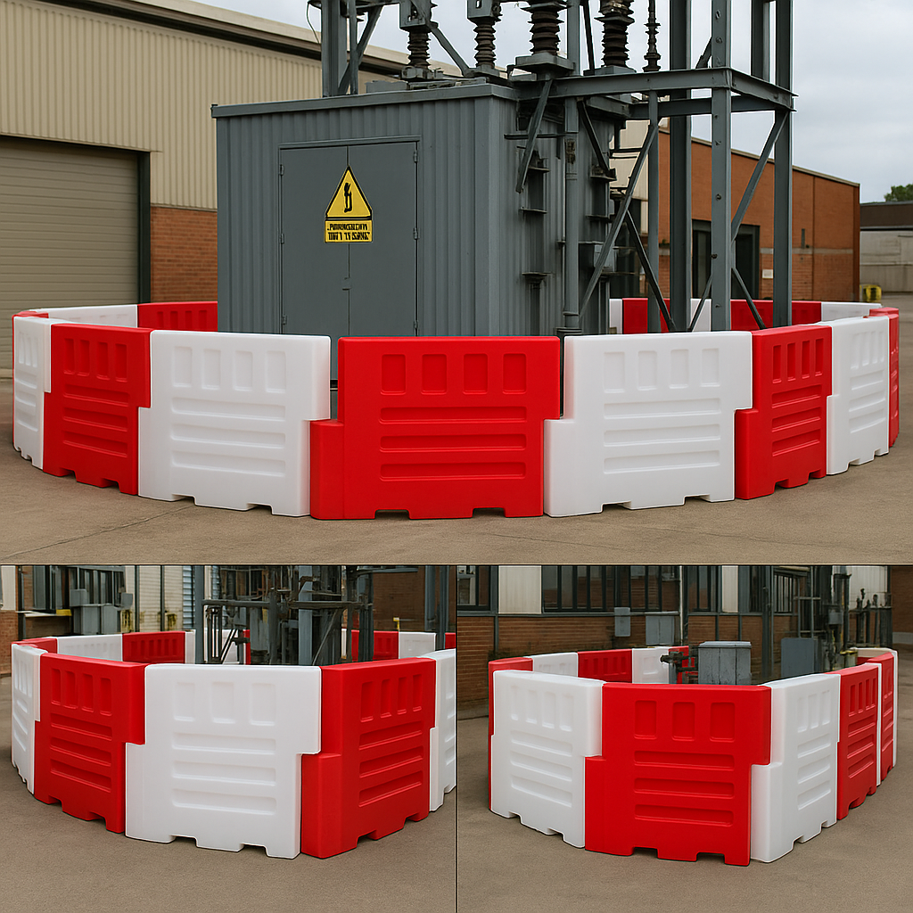 GB2 Heavy Duty Water-Filled Safety Barrier
