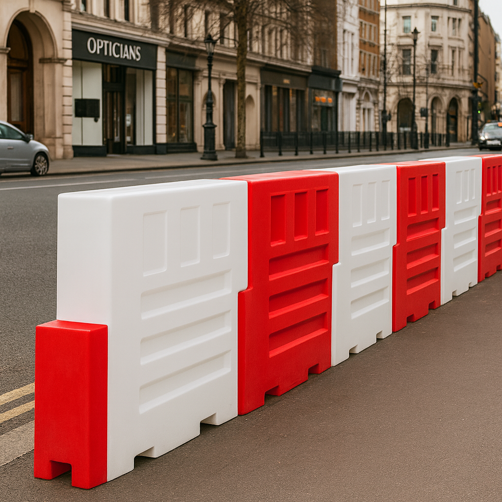 RB2000 Water-Filled Barrier Front & End Stop Section