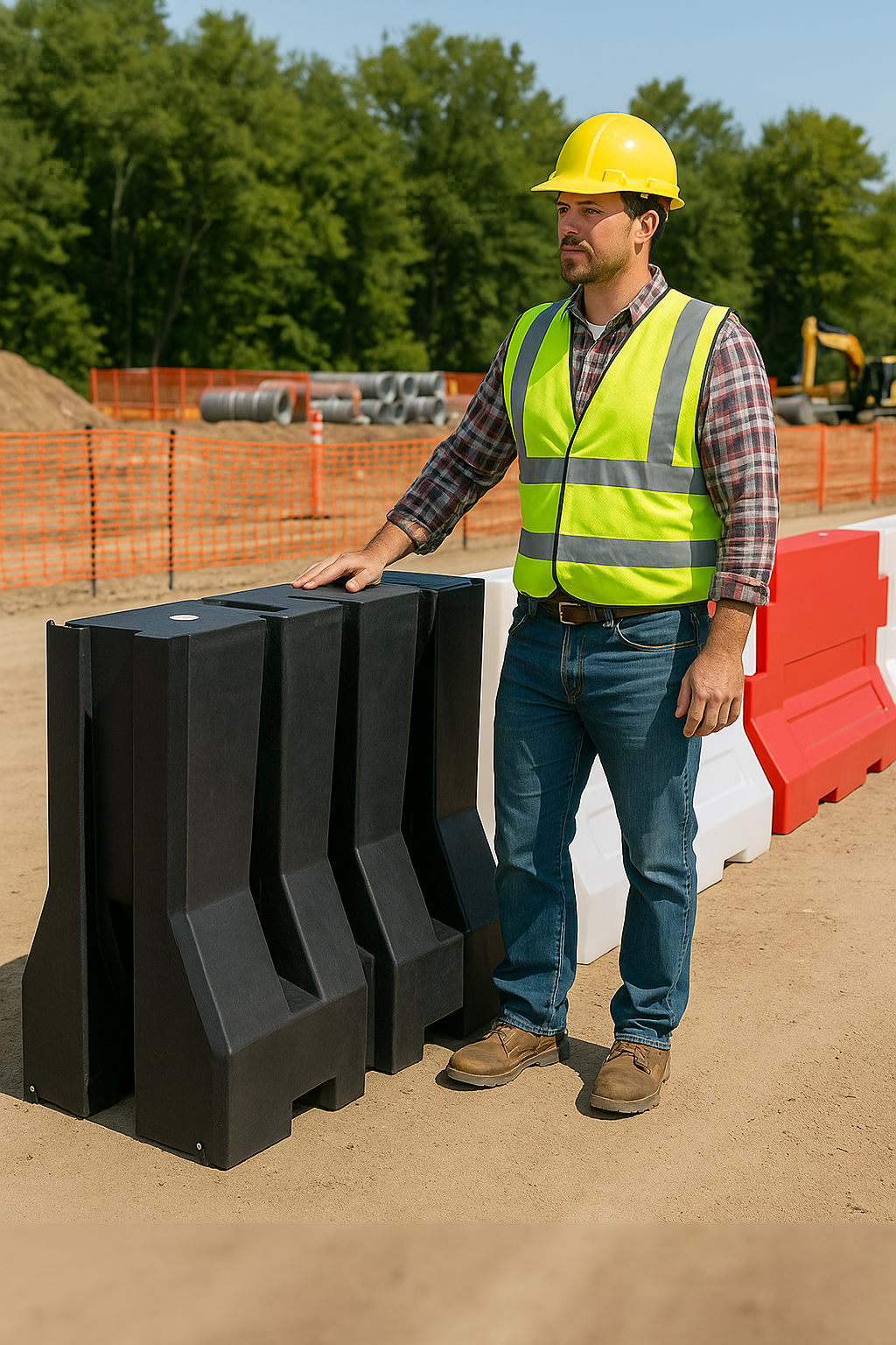 Rota Block Large Safety Barrier