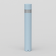 Premium Heavy-Duty Steel Security Bollard – White | Anti-Ram & Access Control Post