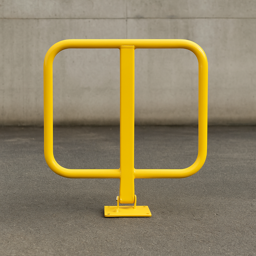 Heavy Duty Winged Integral Lock Parking Barrier