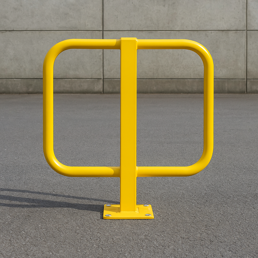 Heavy Duty Winged Integral Lock Parking Barrier