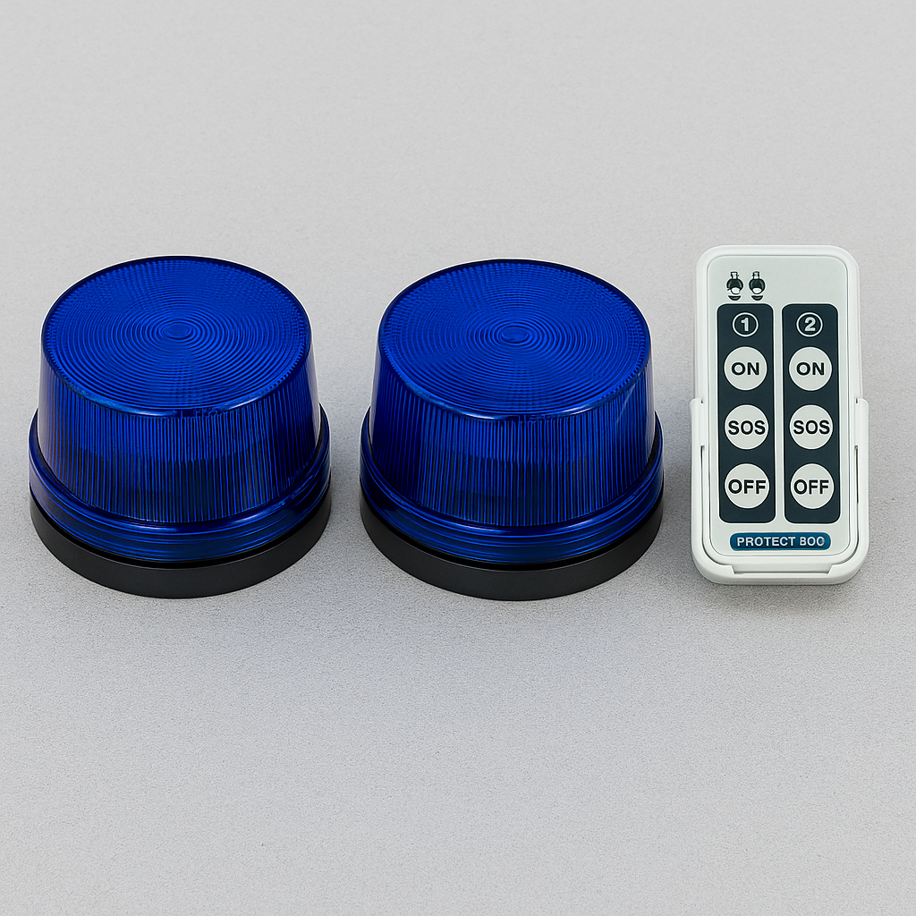 Long Range Wireless Gate/Door Left Open Alert with Flashing LED (Protect-800)