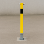 2 x Heavy-Duty Removable Security Bollards/Posts with Chain
