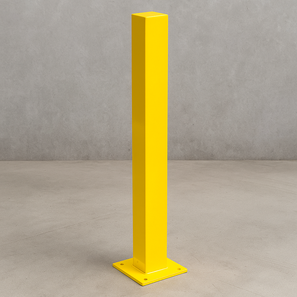 BLACK BULL Ultra-High Impact Protection Bollard – Heavy-Duty Safety Barrier for Pedestrian & Vehicle Segregation