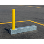 Fold Away Parking Post – Yellow