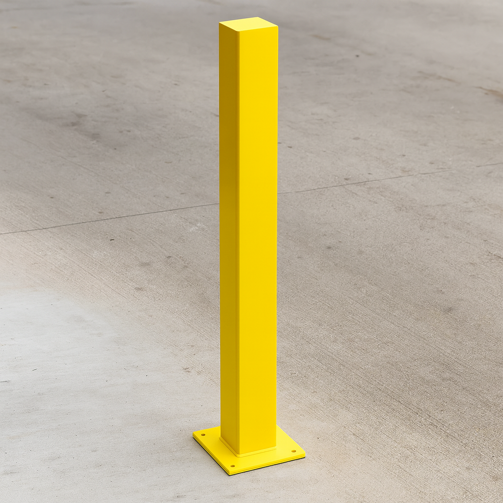 BLACK BULL Ultra-High Impact Protection Bollard – Heavy-Duty Safety Barrier for Pedestrian & Vehicle Segregation